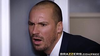 Brazzers - Huge Bobbies at Work - The Whole Package scene starring Lennox Luxe and Sean Lawless