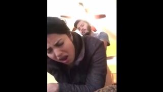 Arab Adolescent Gets her Immense Bum Smashed by her Sexfriend