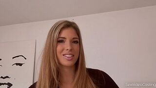 Intercourse Video Casting of the Stunning French pretty Eva Parcker