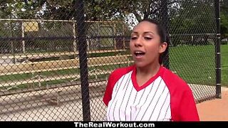 TheRealWorkout - Big Tits Latina (Priya Price) Enjoys To Play with Balls