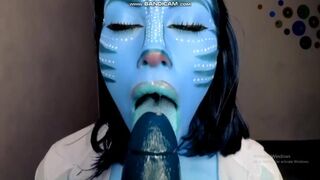 Horny Avatar makes a Super Lustful Show. Сексуальный аватарка делает супер сексуальное шоу