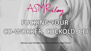 EroticAudio - Woman Fucks Your Co-worker, Cuckold, CEI