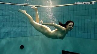Eighteen Years Old loses her panties underwater