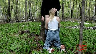 Passionate Sex Act in the Forest before a Thunderstorm - SOboyandSOgirl