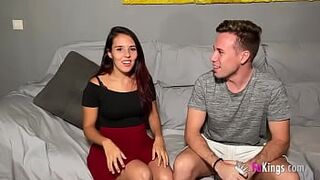 21yo appealing with the GREATEST butt gets pounded remorselessly by her excited boyfriend