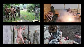 TROOP CANDY - Fellas In Uniform Engaging In Hardcore Tranny Sexual Intercourse As A Form Of Discipline
