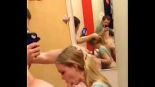 20yr old sucking dick in a Target dressing room