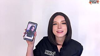 Sam from Samsung pulled and banged for an iPhone