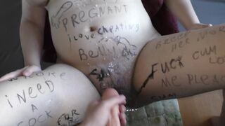 My Being Not Loyal Lady after this Gangbangs become a Pregnant Cumslut! [cuckold Compilation Roleplays]