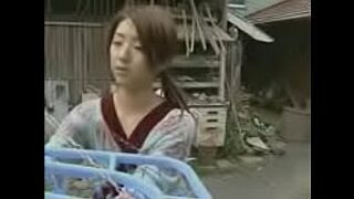 Japanese Juvenile Excited House Lady