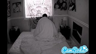 live camera teen gets filmed fucking her boyfriend with night vision cam