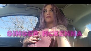 Sexy as SHAG on Lunch Break | ALMOST CAUGHT PLAYING WITH CLIT IN CAR | Stretched Trimmed Pinky Peach
