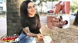 GERMAN SCOUT - FIRST ANUS FOR STUDENT NATASCHA INK AT REAL PICK UP CASTING