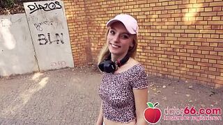 Teenie Tourist◀Lily Ray visits Berlin for her ▶FIRST PUBLIC SPACE SCREW! ▶Dates66.com (FULL SCENE)