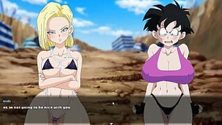 Super Bitch Z Tournament [Hentai game] Ep.two catfight with videl chichi bulma and android 18