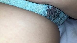 wifes booty in lace panties