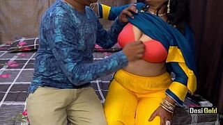 Indian Aunty Banged For Cash With Clear Hindi Audio