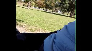 Freak sucking penis in outdoors park gets caught and interrogate to delete video must see #viral