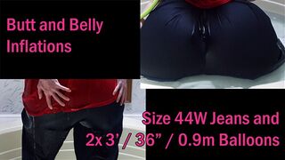 WWM - even THICCer Bum and Belly Inflation
