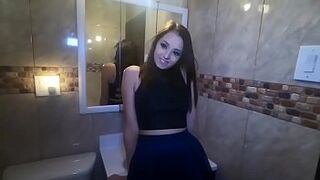 AMAZING LYING GIRLFRIEND gets Caught fucking at a friends Party - Lexi Aaane