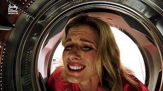 Fucking My Stuck Step Mama in the Butt while she is Stuck in the Dryer - Cory Chase