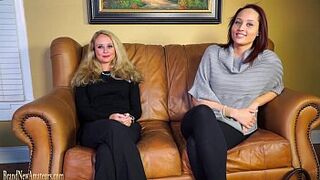 Casting sofa amateurs go gay woman in dual interview