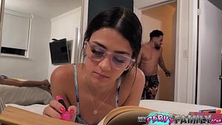 Delinquent Brother-In-Law Fucks Nerdy Adolescent Step-Sister - Kylie Rocket -