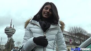 French Indian girl wish her holes to be filled [Full Video]