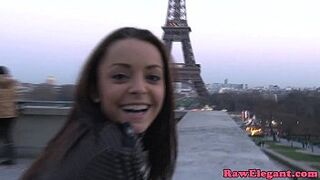 Pickedup french lovely multiracial buttfucked