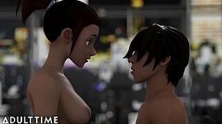 MILF TIME Hentai Sexual Intercourse School - Step-Sibling Rivalry