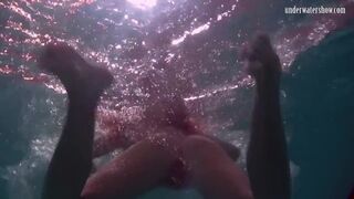 Lustful Underwater Red-Haired Nikita Vodorezova