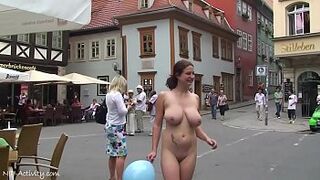 Without Clothes in public space