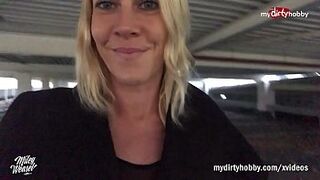 MyDirtyHobby - Clumsy beautiful Miley gets tied up and humped in a public space place