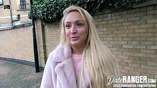 Dumb Yellowish British Barbie AMBER DEEN Twerks before COWGIRL on PENIS on FIRST DATE - DATERANGER.com