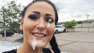 BEST Real Porno Ever! Open Space, Squirting, Shag, Cum On Face, Piss!